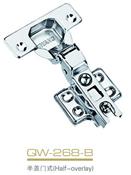 Slide-on stainless steel normal hinge